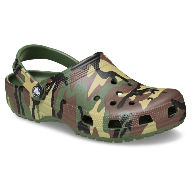 Crocs Classic Camouflage Clog férfi klumpa terepmintás 211936-3TC