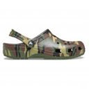 Crocs Classic Camouflage Clog férfi klumpa terepmintás 211936-3TC