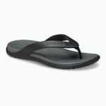 Crocs Coast Flip lábujjközös papucs fekete-szürke 212035-0DD Férfi Crocs