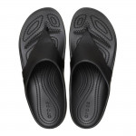 Crocs Kadee Wedge Flip női fekete lábujjközös női papucs 212034-001