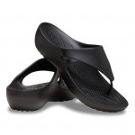 Crocs Kadee Wedge Flip női fekete lábujjközös női papucs 212034-001