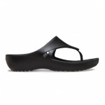 Crocs Kadee Wedge Flip női fekete lábujjközös női papucs 212034-001