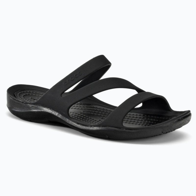 Crocs Swiftwater Sandal W női strandpapucs fekete 203998-060