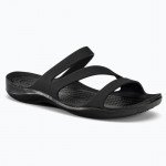 Crocs Swiftwater Sandal W női strandpapucs fekete 203998-060 Női Crocs