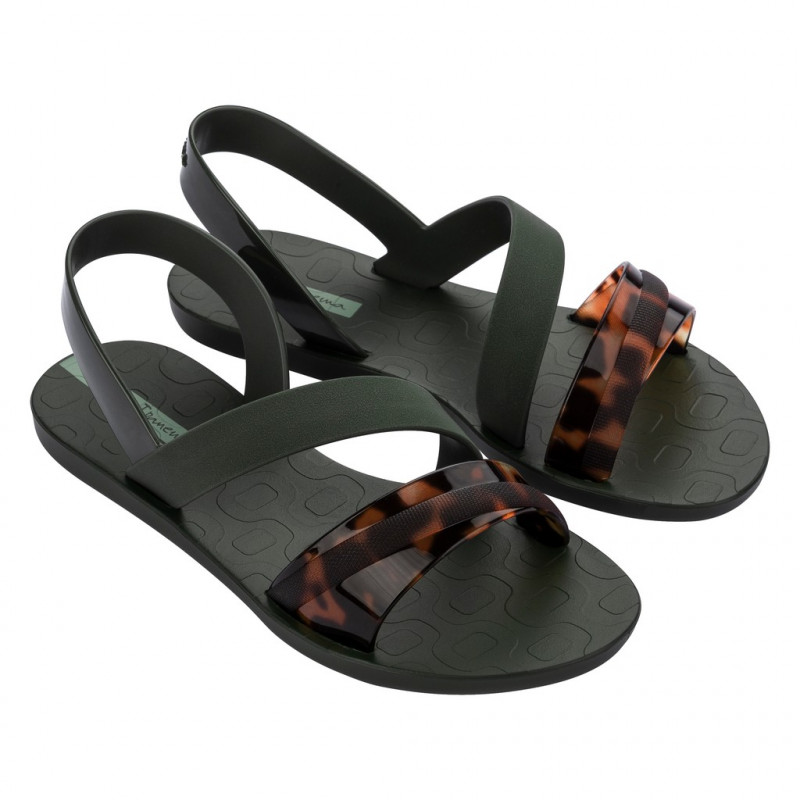Ipanema Vibrant zöld mix női szandál 83767-BR605