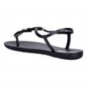Ipanema Class Daily Sandal fekete-szürke női lábujjközös szandál 83770-BO183