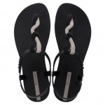 Ipanema Class Daily Sandal fekete-szürke női lábujjközös szandál 83770-BO183