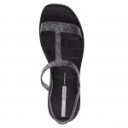 Ipanema Glow Trendy fekete női T-pántos szandál 27423-BT700