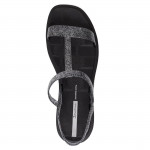 Ipanema Glow Trendy fekete női T-pántos szandál 27423-BT700