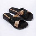 Ipanema Sense Slide fekete kombi női keresztpántos strandpapucs 27214-BP205