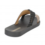 Ipanema Sense Slide fekete kombi női keresztpántos strandpapucs 27214-BP205