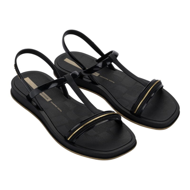 Ipanema Glow Sand fekete női T-pántos szandál 27402-BR730