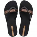 Ipanema Kirei Chic női flip-flop fekete barna papucs 83673-BN982