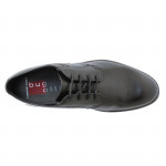Bugatti elegáns fekete férfi bőr félcipő 312AO507100-1000 07846