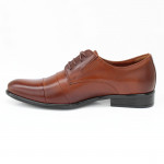 Lavaggio elegáns barna férfi félcipő 2520-B3-GUMA 07849