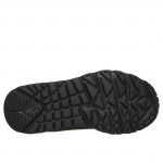 Skechers Uno Lite Metallic Mode fekete lányka–női fűzős sneaker cipő 310384L-BKRG