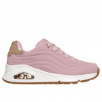 Skecher Uno Gen1 Shimmer Wave lányka - női fűzős sneaker cipő 310286L-PNK