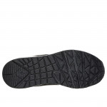 Skechers Uno Gen1 Zip And Stride fekete lányka–női fűzős, cipzáras sneaker cipő 310554L-BKRG