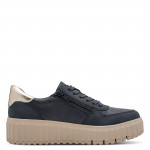Jana kék kombi platformos női sneaker félcipő 23666-45-806 07852