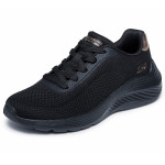 Skechers Bobos Squad Waves Current Look fekete fúzős sportcipő 117679-BBK