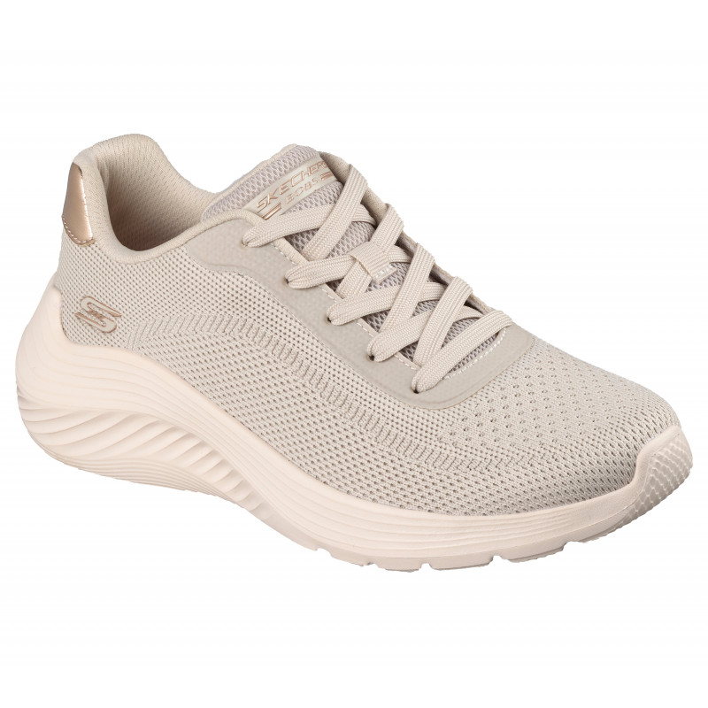 Skechers Bobos Squad Waves Current Look törtfehér fúzős sportcipő 117679-OFWT