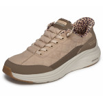 Skechers Slip-Ins Contour Foam Leopard Dream női bebújós sneaker sportcipő 150419-BRN