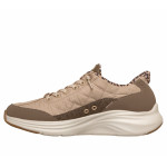 Skechers Slip-Ins Contour Foam Leopard Dream női bebújós sneaker sportcipő 150419-BRN