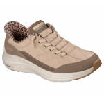 Skechers Slip-Ins Contour Foam Leopard Dream női bebújós sneaker sportcipő 150419-BRN Női Skechers