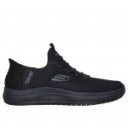 Skechers Slip-Ins Summits SR Enslee fekete bebújós női munkacipő 108144EC-BBK