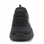 Skechers Slip-Ins Summits SR Enslee fekete bebújós női munkacipő 108144EC-BBK
