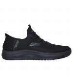 Skechers Slip-Ins Summits SR Enslee fekete bebújós női munkacipő 108144EC-BBK