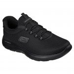 Skechers Summits Corlen fekete bebújós férfi sportcipő 233049-BBK Férfi Skechers