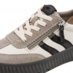 Tamaris Comfort fűzős-cipzáras szürke kombi női sneaker 83729-45-204 07876