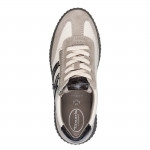 Tamaris Comfort fűzős-cipzáras szürke kombi női sneaker 83729-45-204 07876