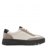 Tamaris Comfort fűzős-cipzáras szürke kombi női sneaker 83729-45-204 07876