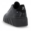 Rieker Revolution női fűzős metál lakkbőr sneaker félcipő W2601-00