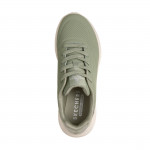 Skechers Uno Lite Shimmer Along spárgazöld női fűzős sneaker 177291-SAGE