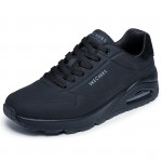 Skechers Uno Suited On Air férfi fűzős sneaker cipő fekete 183004-B Férfi Skechers
