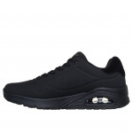 Skechers Uno Suited On Air férfi fűzős sneaker cipő fekete 183004-B