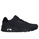 Skechers Uno Suited On Air férfi fűzős sneaker cipő fekete 183004-B
