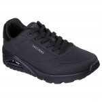 Skechers Uno Suited On Air férfi fűzős sneaker cipő fekete 183004-B