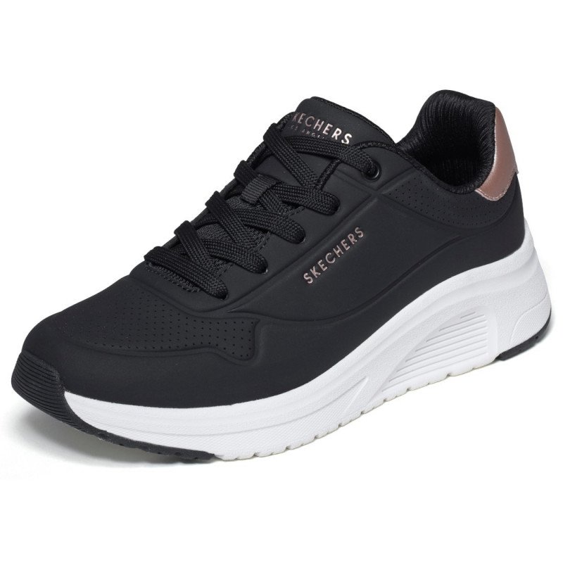 Skechers Uno Lite 2 női fekete sneaker félcipő 190265-BLK