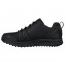 Skechers Escape Plan fekete férfi fűzős sport félcipő 51591-BBK