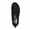 Skechers Escape Plan fekete férfi fűzős sport félcipő 51591-BBK