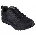 Skechers Escape Plan fekete férfi fűzős sport félcipő 51591-BBK Férfi Skechers