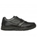 Skechers Nampa SR fekete férfi fűzős sportos munkacipő 77156EC-BLK