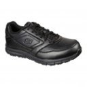 Skechers Nampa SR fekete férfi fűzős sportos munkacipő 77156EC-BLK