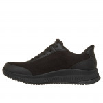 Skechers Slip-Ins BOBS Squad 4 Essential Look fekete bebújós sneaker félcipő 117744-BLK