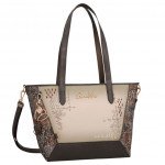 Anekke BLOSSOM közepes  bézs kombi shopper válltáska 43712-422 Kézitáska Táska Anekke