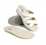 Batz Evelin fehér női papucs Női Batz